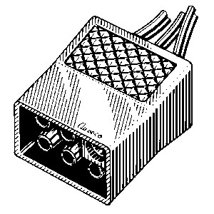 6 WAY MALE TRAILER CONNECTOR 5/BOX