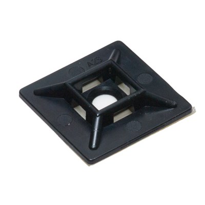 4 WAY ADHESIVE CABLE TIE MOUNT 10/BOX