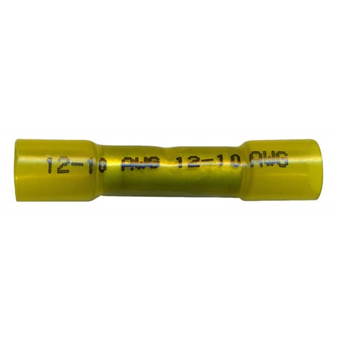 12-10 YELLOW KRIMP & SEAL BUTT CONNECTOR