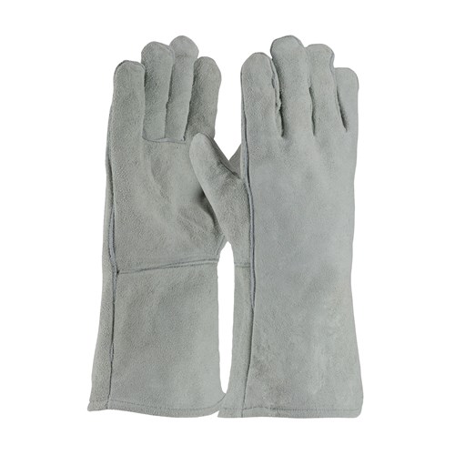 12PR COTTON LINED LEATHER WELD GLOVE