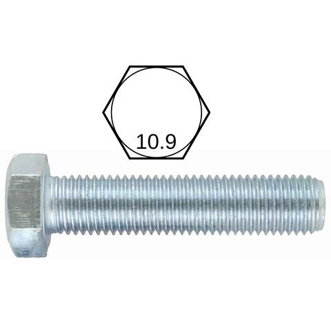 M14-2 X 30 HHCS 10.9 D933 F/THRD ZINC