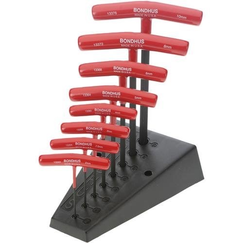 HEX T-HANDLE SET 10 PC 2-10 MM