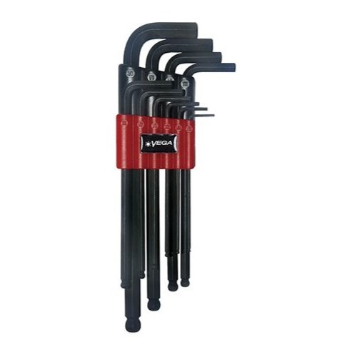 1/16-3/8 LONG ARM BALL END HEX KEY SET