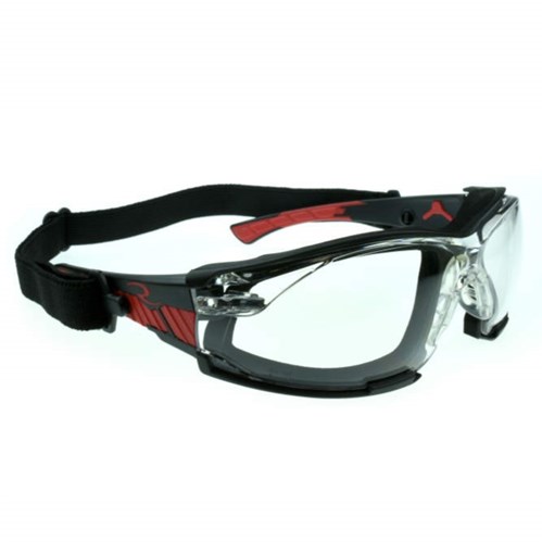 IQUITY ANTIFOG FOAM LINED SAFETY GLASSES