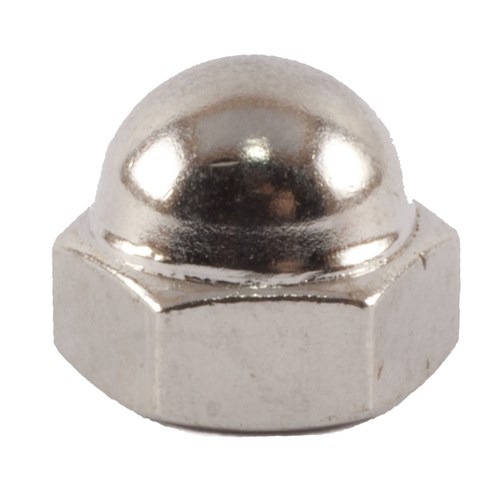 3/8-16 ACORN CAP NUT NICKEL