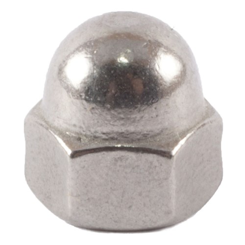 1/4-20 ACORN CAP NUT 18-8 STAINLESS