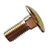 3/8-16 X 1 1/4 CARRIAGE BOLT BRASS