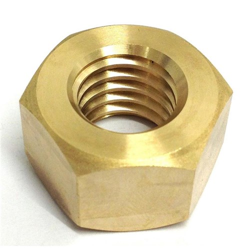 3/8-16 HEAVY HEX NUT BRASS