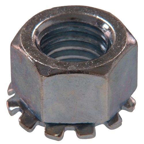 3/8-16 KEPS NUT ZINC