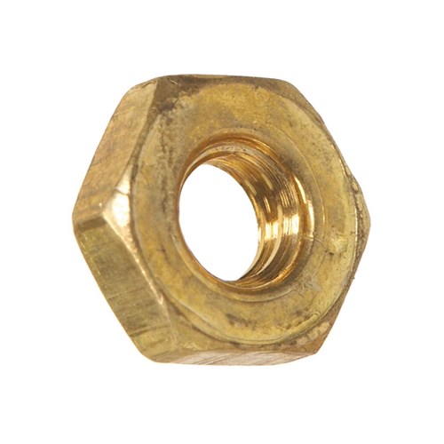 6-32 MACHINE SCREW NUT BRASS