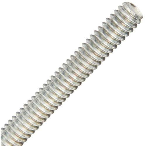 1 1/4-7 X 12 FT ALL THREAD ROD ZINC